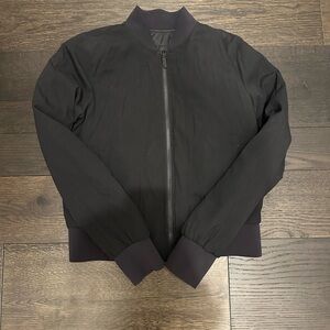 lululemon athletica Reversible Black Bomber Jacket